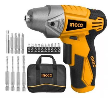 Atornillador Ingco Bateria 4.8v + Bolso - Tienda Universo